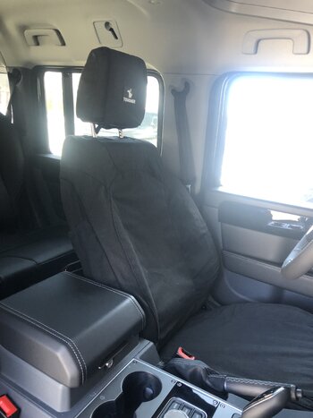 Tougher Seat Covers - Full set - Charcoal
