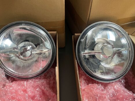 OEM front head lights and grill lights