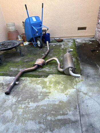 OEM Grenadier Exhaust (free to a good home)