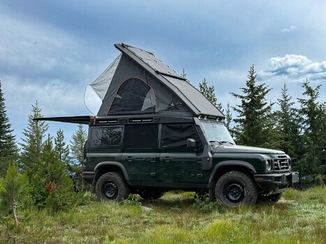2024 Ineos Grenadier Trialmaster, Alu-Cab Silenus Roof Conversion