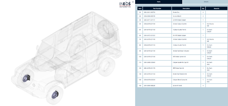 MY23 - Front Brake OEM PNs.png