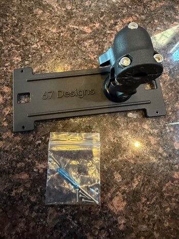 67 design wolfbox mirror bracket