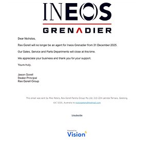 Rex Gorell Ineos Grenadier will close 31 December 2025.jpeg